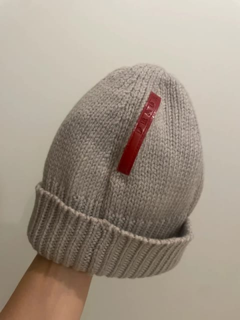 Czapka Prada sport beanie stara kolekcja vintage