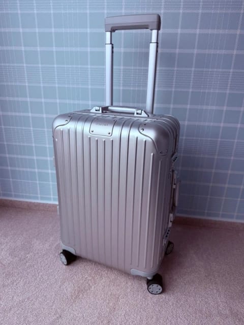 Rimowa Silver Aluminum Suitcase