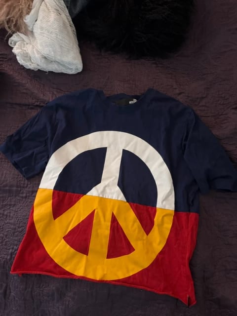 Koszulka z nadrukiem vintage retro top y2k