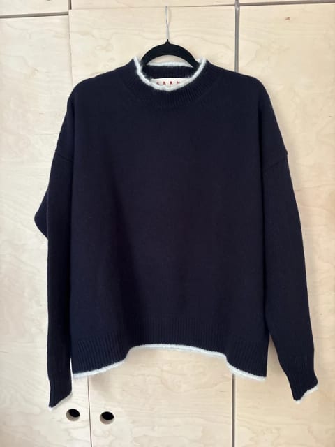 Marni wool-mohair sweater