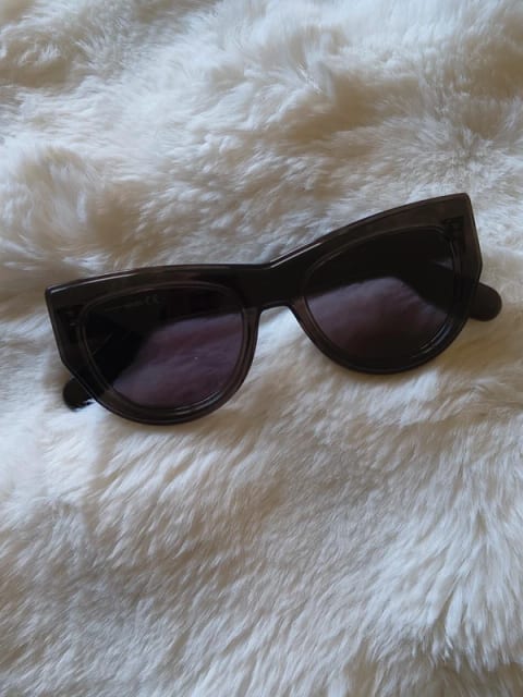 Kenzo okulary przeciwsłoneczne czarne damskie