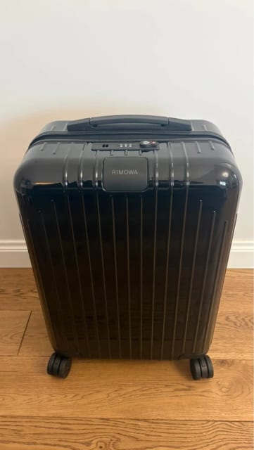 Rimowa Essential Lite Cabin – Black Gloss | Oryginalna | Stan idealny
