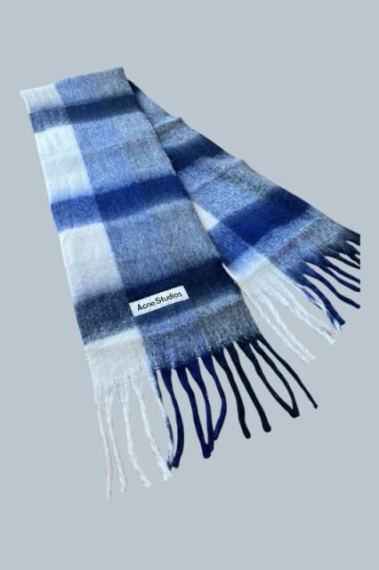 Acne studios szalik scarf drip swag ralph louren