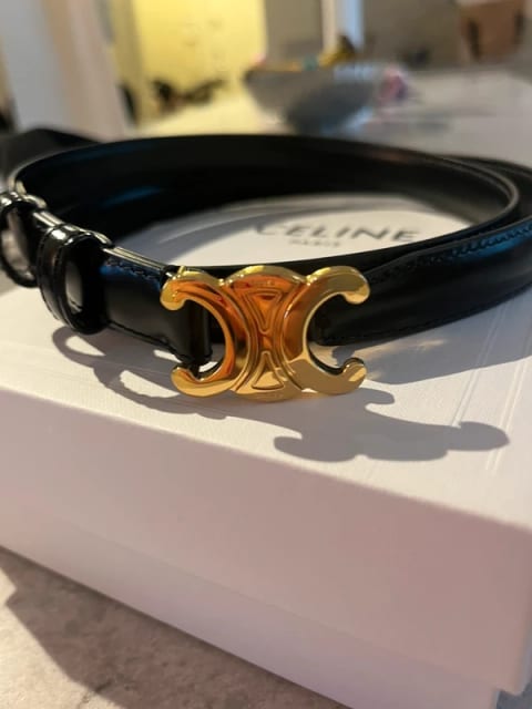 Celine bälte 18 mm 75cm