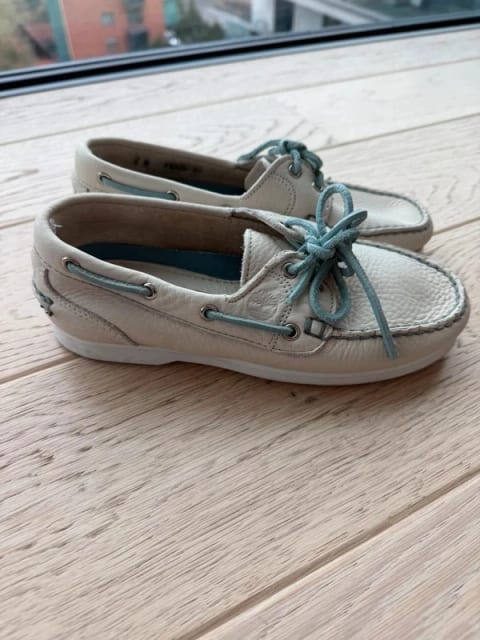 Timberland leather boat shoes