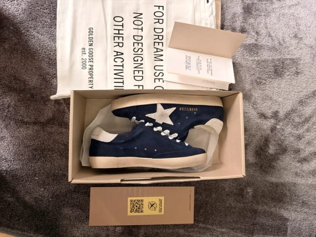 Golden Goose sneakers – Navy, storlek 36