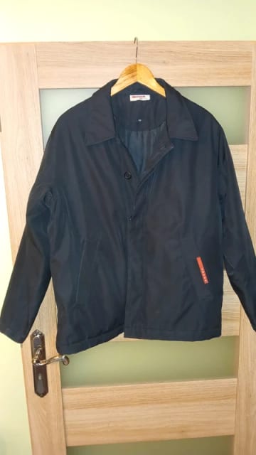 2000s Prada Linea Rossa Vintage Tactical Navy Light Jacket
