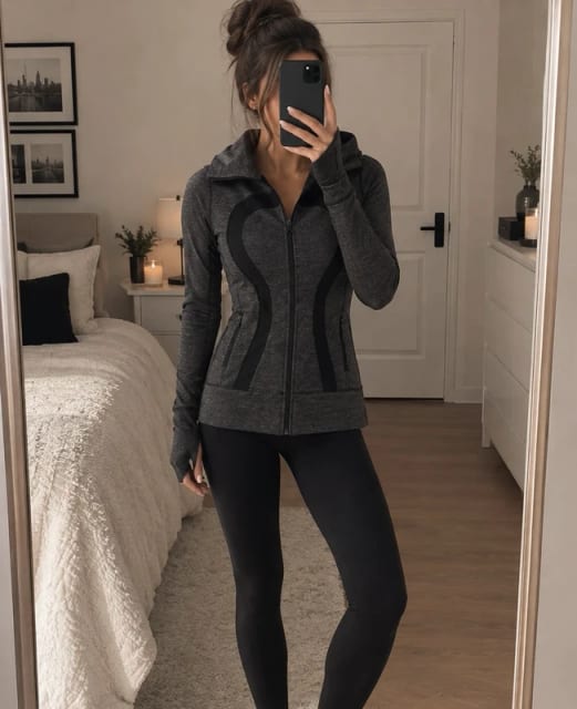 Lululemon bluza rozpina zip 6/S idealna sportwear