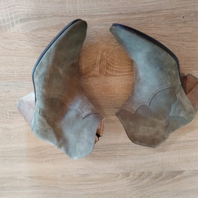 Ghete piele premium de lux Isabela Marant Etoile 40