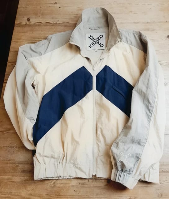 Kenzo unisex windbreaker jacket, size M