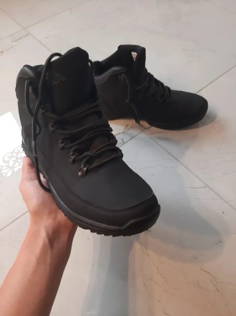 Czarne buty trapery Kappa zimowe męskie 41