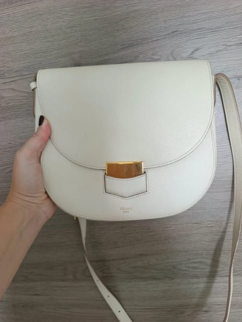 Celine Trotteur (Vanilla White colour)