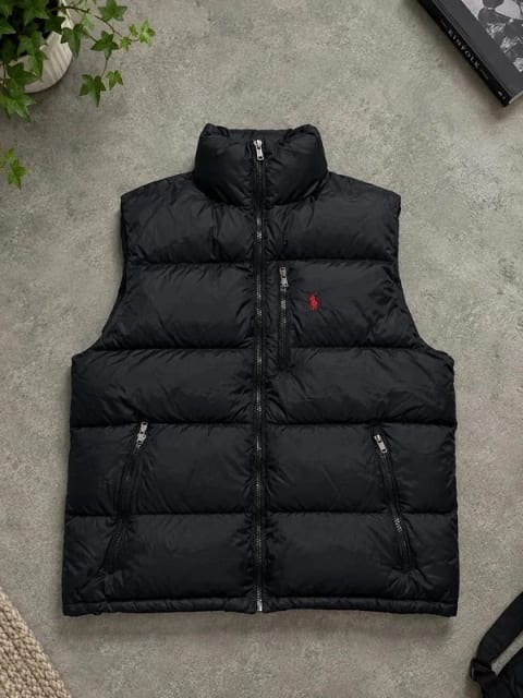 Ralph Lauren Vest bezrekawnik old money streetwear