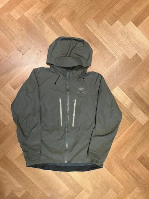 Grøn arcteryx jakke