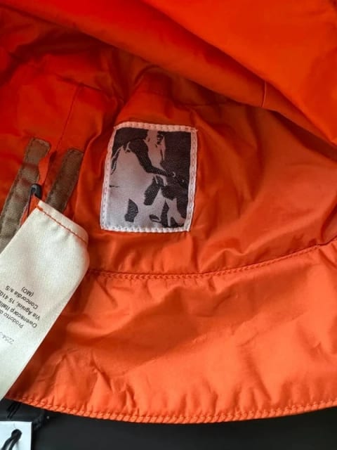 Rick Owens drkshdw orange bucket hat