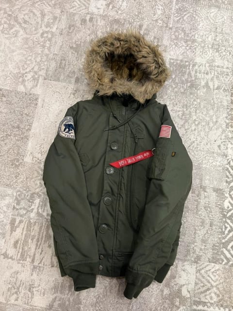 Alpha Industries fur jacket