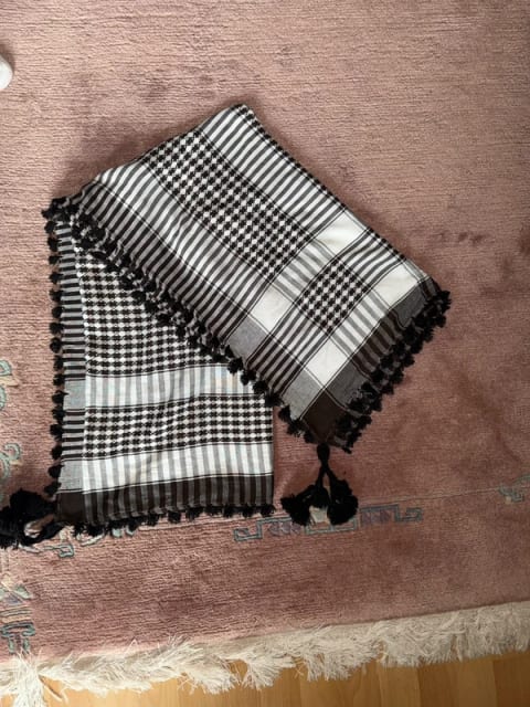 Szal arafatka kefija hijab shemagh jordan