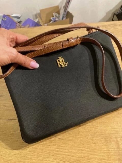 Ralph Lauren black crossbody bag