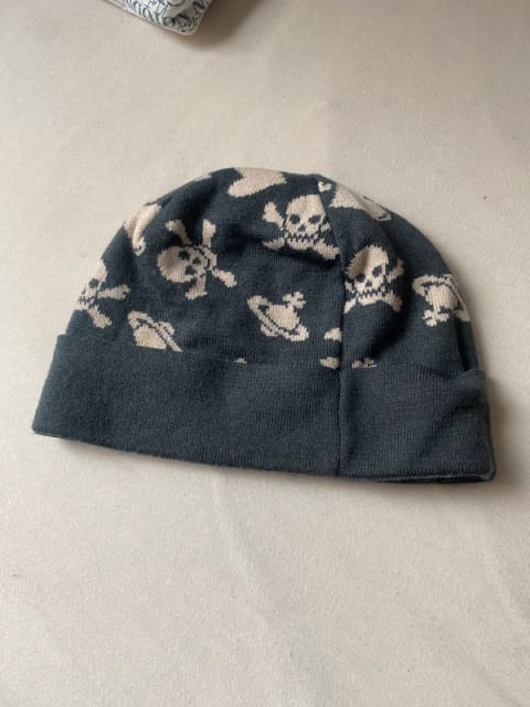 Vintage Vivienne Westwood Skull Orb Cap