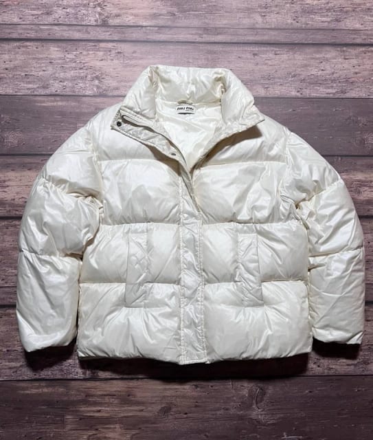 miu miu puffer jacket kurtka puchowa luxury down