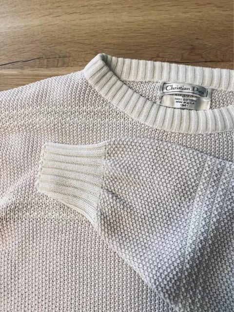 Dior Vintage Sweater ; size : M/L