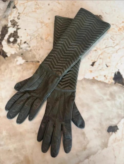 PRADA long leather gloves