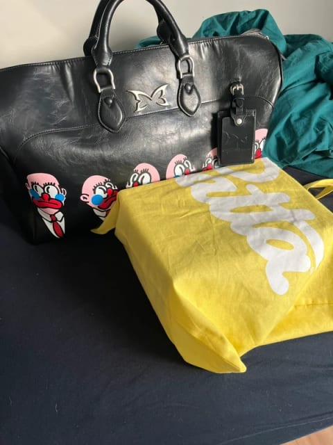 Mertra x slawn duffelbag