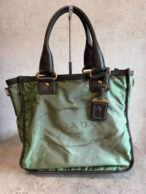 Prada Milano – nylonowa shopper bag vintage
