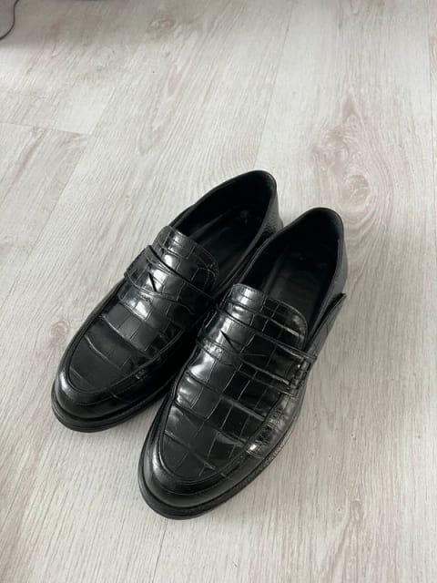 Loewe Croc Convertible Loafers