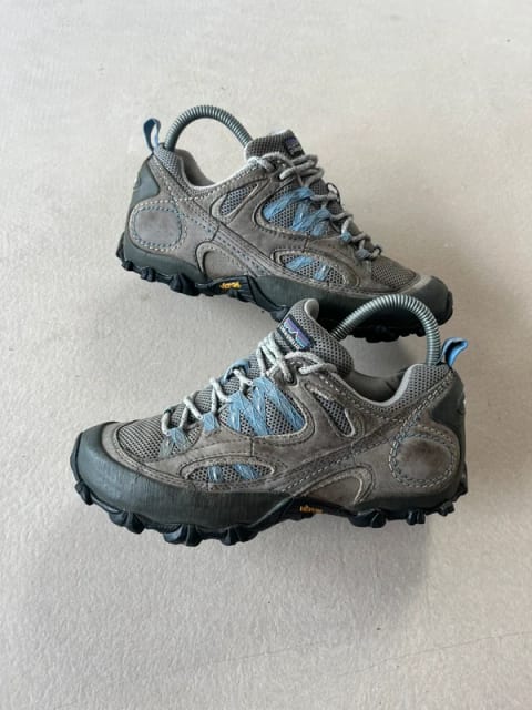 Womens Patagonia Drifter A/C Trekking Sneaker (Grey) Hiking Gropcore trail