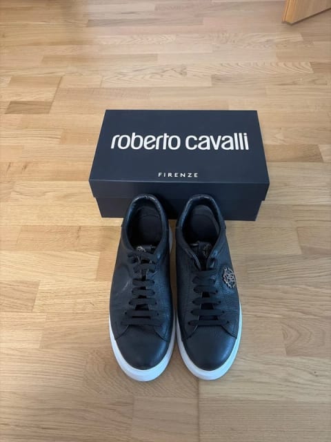 Vabaaja jalanõud nahast meeste. Roberto Cavalli. 46