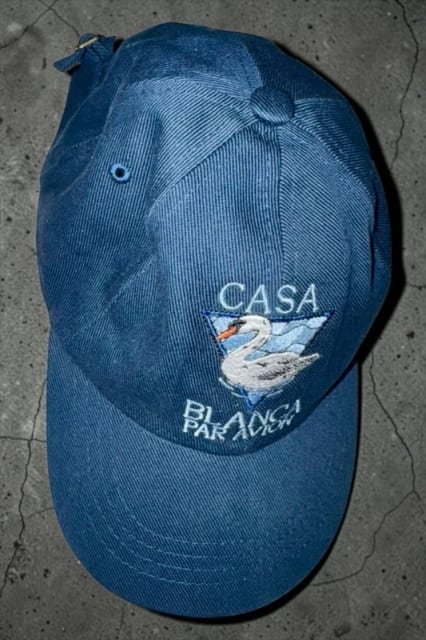 ÚJ Eredeti Casablanca Par Avion Swan luxus baseball sapka