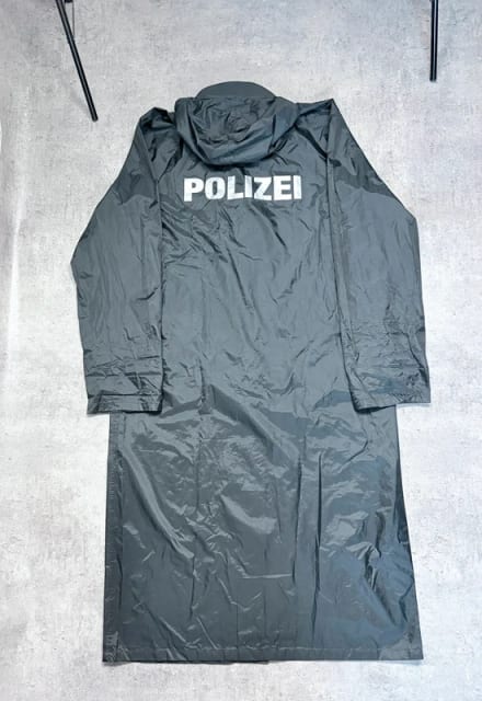 Vetements 2016 Polizei rain trenchcoat archive highend luxury designer opium swag płaszcz