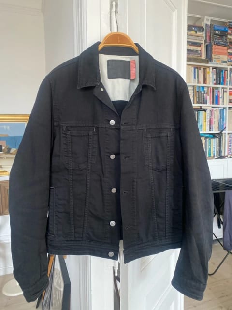 Sort Acne Studios cowboyjakke