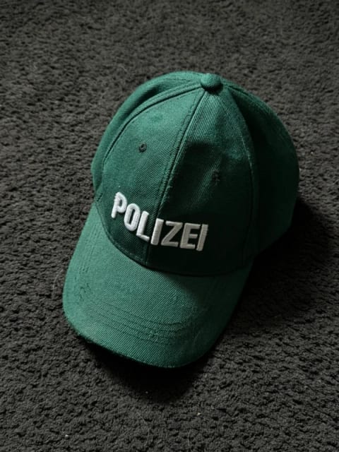Distressed Polizei Cap