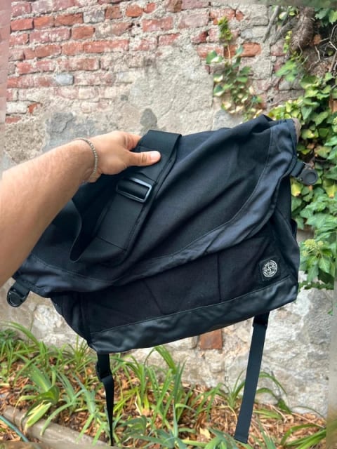 Stone island messenger bag crossbody