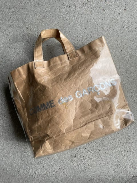Comme des garcons paper bag