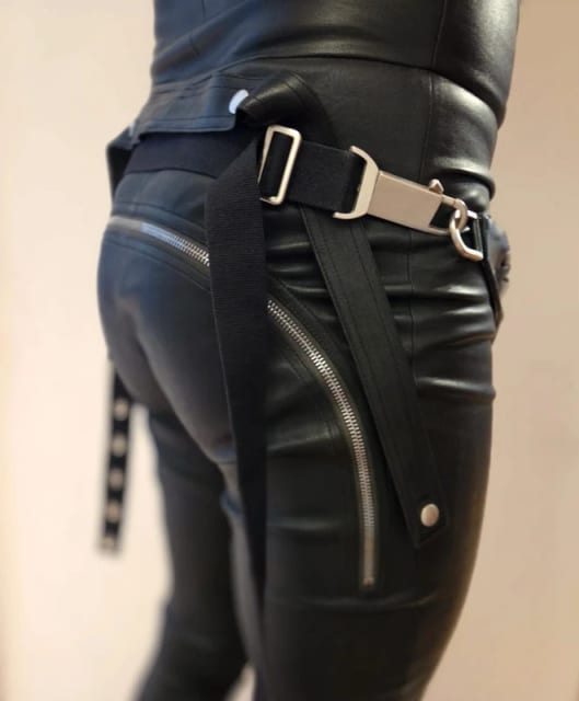 Beltbag rick owens skóra 100% nerka portfel