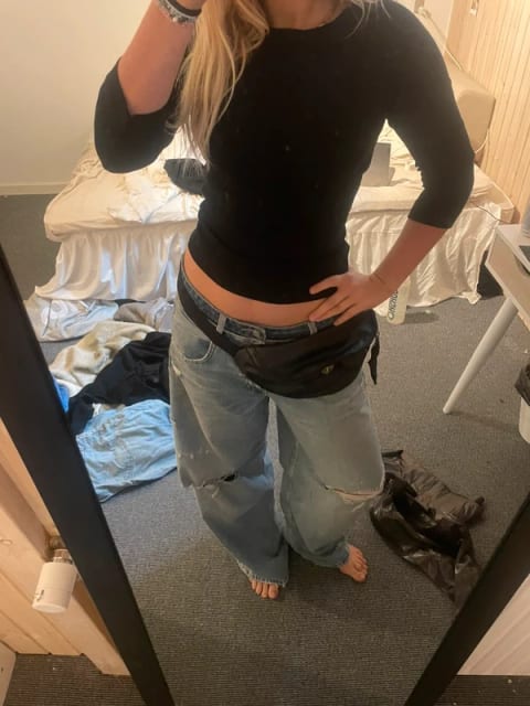 Stone island bæltetaske🌟