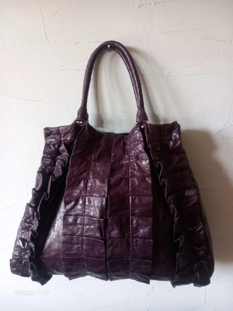Miu Miu Ruffle Ruched 100% autentyczna torba Y2K