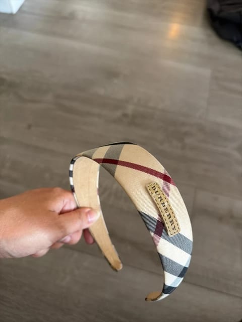 Burberry hårbøjle