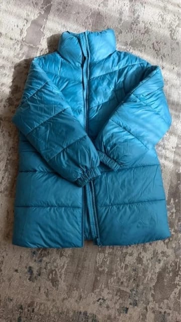 Marco o polo denim puff jacket