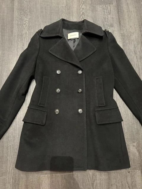 Płaszcz wełniany Gucci