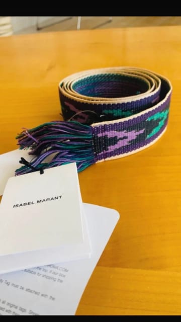 Pasek Isabel Marant rozm uniwersalny