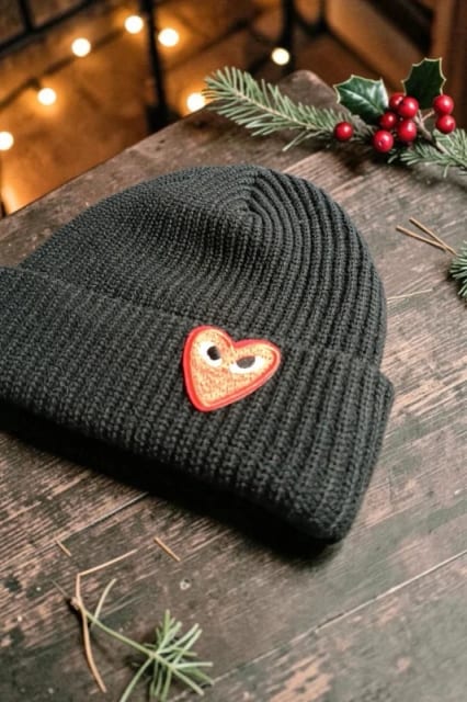 Comme des Garçons Czapka Zimowa Czarna Unisex