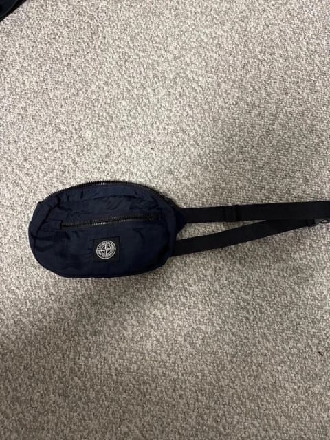 Stone Island Waist Pouch Navy