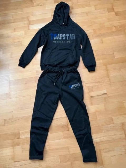 Trapstar London Tracksuit It’s a Secret Black/Blue