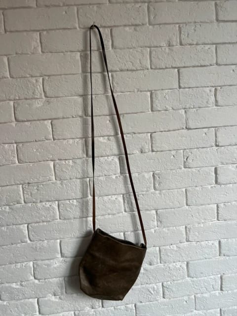 Skorzana saszetka rick owens