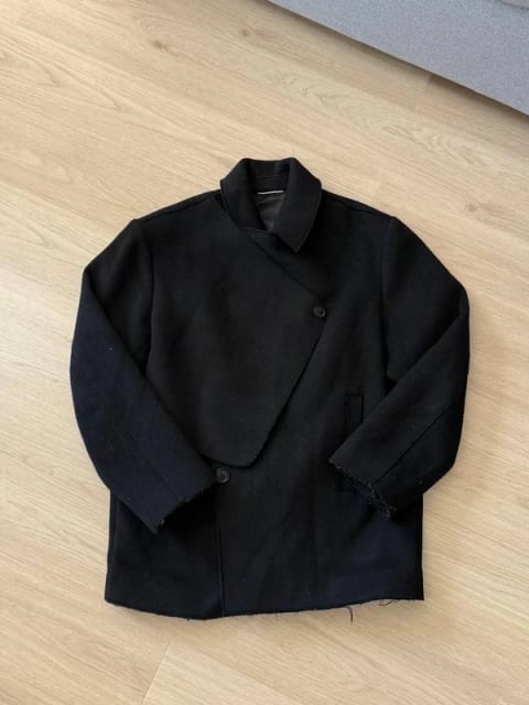 dior men 2019 Virgin Wool Coat - Black