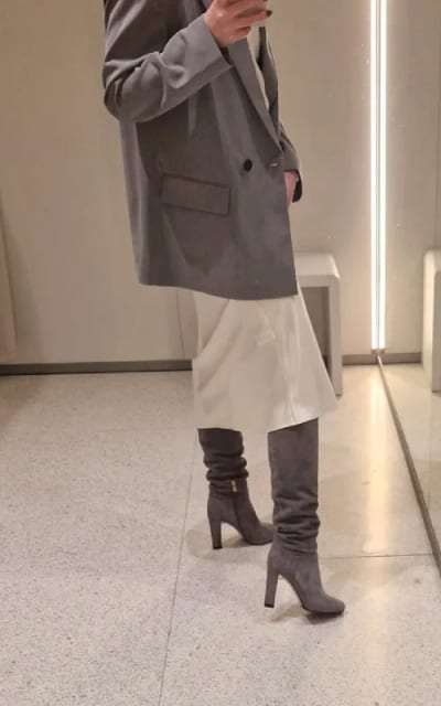 Le silla suede long boots